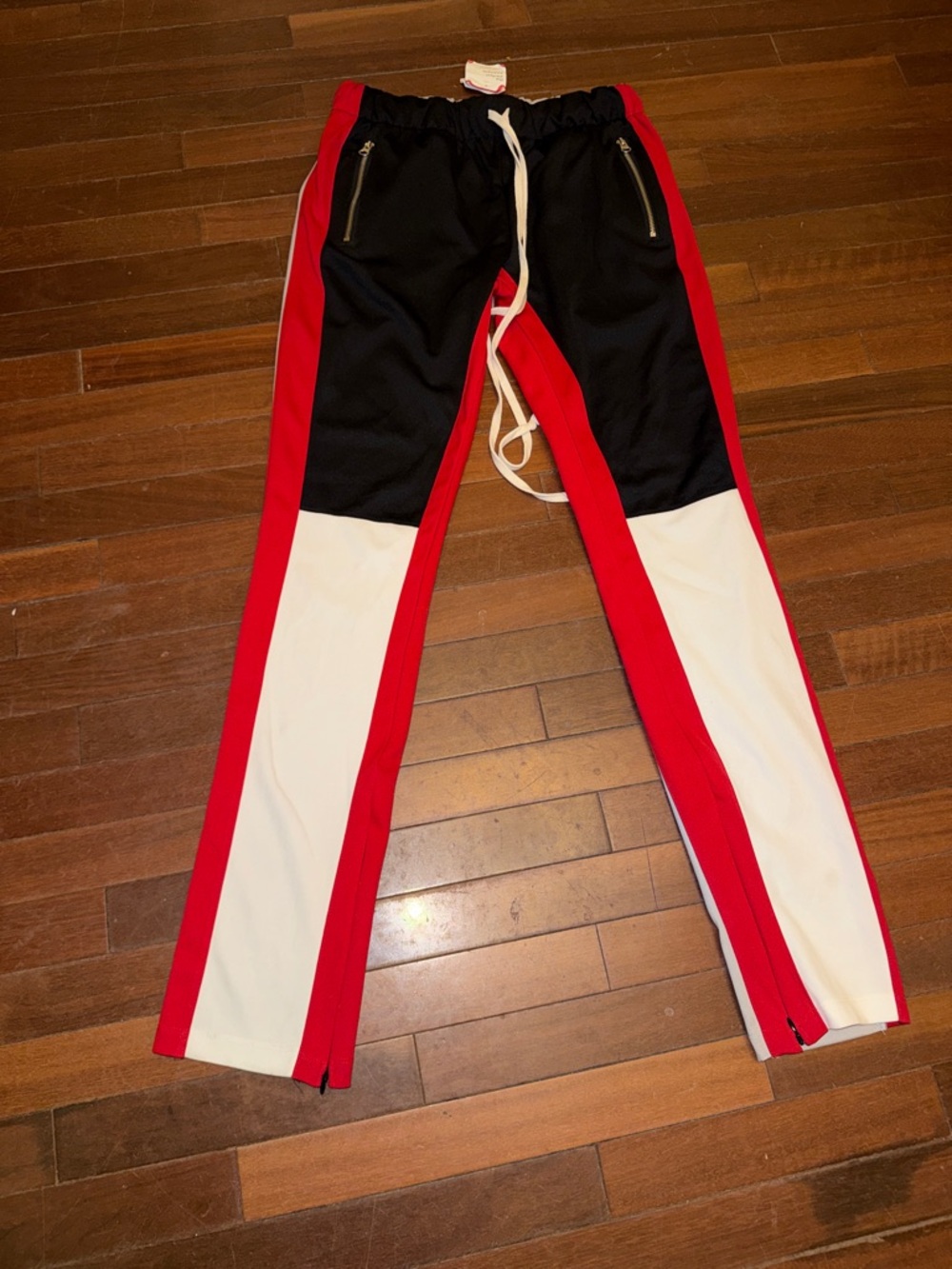 EPTM. Light Gray Elastic Waist Track Pants